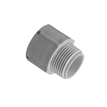 Cantex Conduit Fitting Adapter, PVC, PVC Coated 5140103U